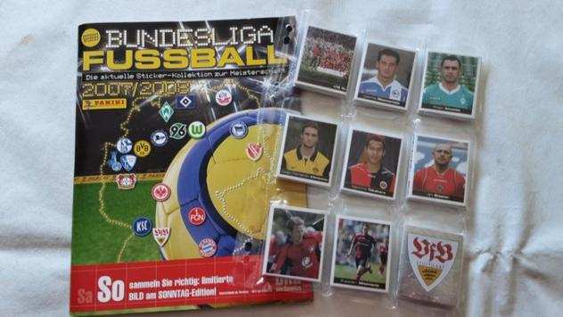 Panini - Bundesliga 200708 Fussball Germany - Empty album  complete loose sticker set