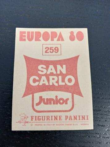 Panini - EC Europa 80 - Wales metal sticker 259 - 1980