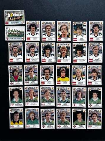 Panini - Espantildea 82 World Cup - AustriaNorthern Ireland - 31 Loose stickers