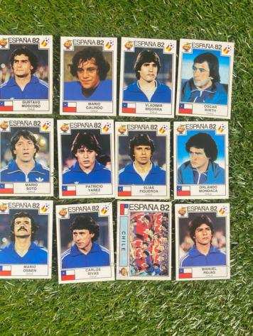 Panini - Espantildea 82 World Cup, Chile Complete Team - 146163 - 18 Loose stickers