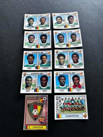 Panini - Espantildea 82 World Cup - Team Cameroon - 10 Loose stickers