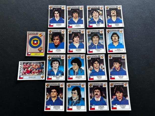 Panini - Espantildea 82 World Cup - Team Chile - 18 Loose stickers