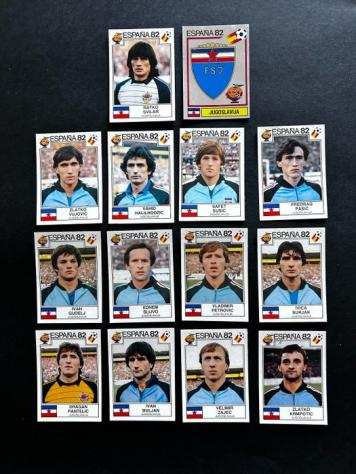 Panini - Espantildea 82 World Cup - Team Jugoslavija - 14 Loose stickers