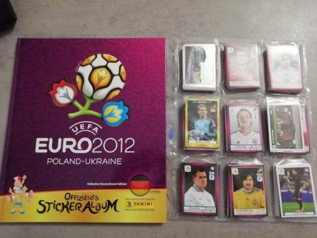 Panini - Euro 2012 - German edition - 1 Empty album  complete loose sticker set