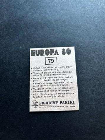 Panini - Europa 80 - Badge Ceskoslovensko - Sticker