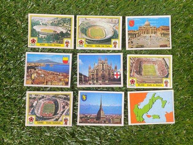 Panini - Europa 80, City amp Stadium 2432 - 9 Loose stickers