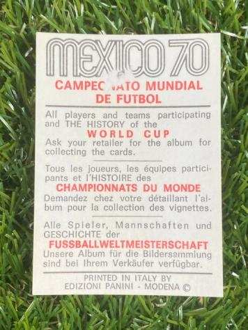 Panini - Mexico 70 World Cup, Alberto Gallardo - 1 Card