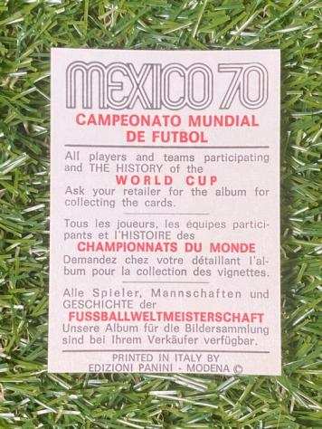 Panini - Mexico 70 World Cup, Brasil - Dirceu Lopes - 1 Card