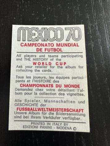Panini - Mexico 70 World Cup - Devrindt Red black back Card