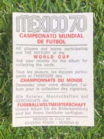 Panini - Mexico 70 World Cup, Giacinto Facchetti - 1 Card