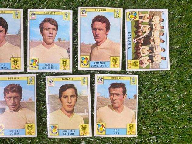 Panini - Mexico 70 World Cup, Romania Team - 9x players - 9 Loose stickers