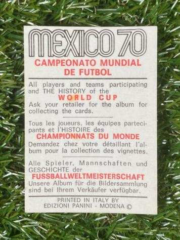 Panini - Mexico 70 World Cup, Uruguay Team - 1 Loose stickers