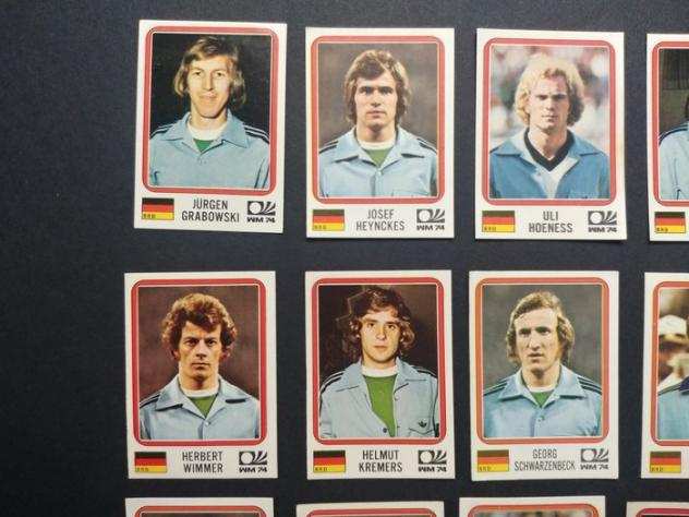 Panini - Muumlnchen 74 World Cup - Germany-BRD - 23 Loose stickers