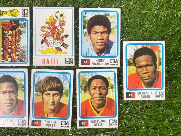 Panini - Muumlnchen 74 World Cup, Haiti Complete Team - 308316 - 9 Loose stickers