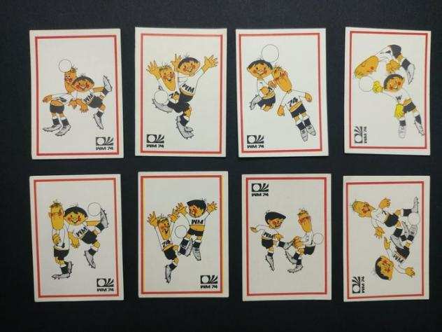 Panini - Muumlnchen 74 World Cup - Mascotte - 9 Loose stickers