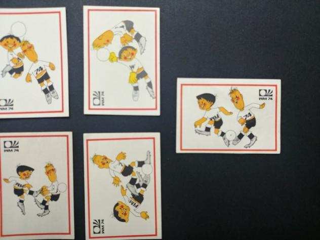 Panini - Muumlnchen 74 World Cup - Mascotte - 9 Loose stickers