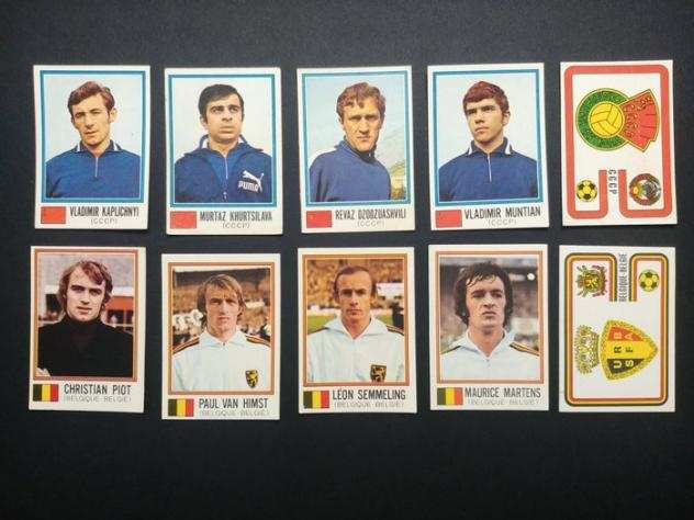 Panini - Muumlnchen 74 World Cup - Soviet Union and Belgium - 10 Loose stickers