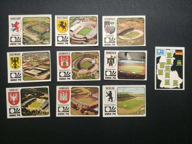 Panini - Muumlnchen 74 World Cup - Sta - 10 Loose stickers