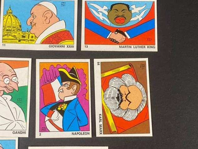 Panini - OK VIP - Historical Characters - 9x stickers - 1973