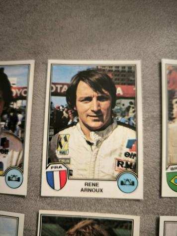 Panini - Sport Superstar Eurofootball 82 - F1 -Including Alain Prost - 6 Loose stickers