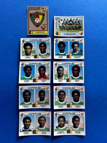 Panini - WC Espaga 82 - Imposta la squadra Camerun - 1982