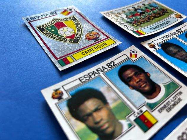 Panini - WC Espaga 82 - Imposta la squadra Camerun - 1982