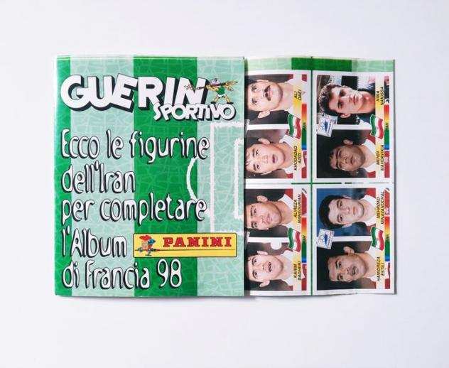 Panini - WC France 98 - Iran sticker sheet (Guerin Sportivo version) - 1 Complete Set
