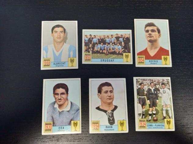 Panini - WC Mexico 70 - 6 loose cards - 1970