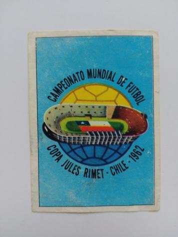 Panini - WC Mexico 70 - Original poster sticker Campeonato mundial de futbol Chile 1962 removed - 1970
