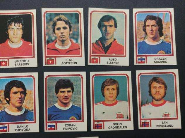 Panini - World Cup Argentina 78 - SvizzeraJugoslaviaNorvegia - 12 Loose stickers