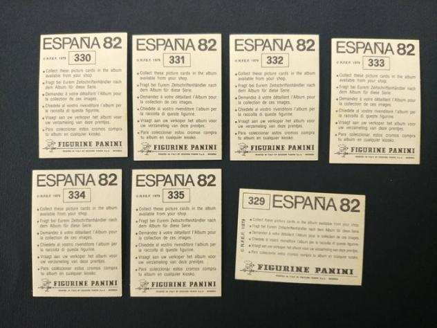 Panini - World Cup Espana 1982 - JugoslaviaScoziaIrlandaSpagna - 56 Loose stickers