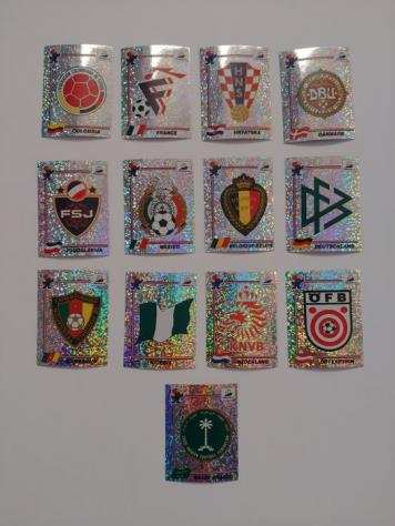 Panini - World Cup France 98 - 13 original different loose emblems
