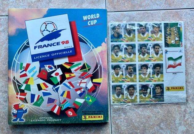 Panini - World Cup France 98 - Iran Sheet - Complete Album