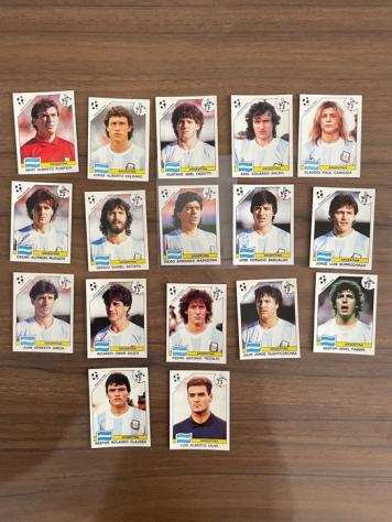 Panini - World Cup Italia 90 - Argentina - Including 128 Maradona - 17 Loose stickers