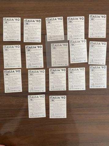 Panini - World Cup Italia 90 - Argentina - Including 128 Maradona - 17 Loose stickers