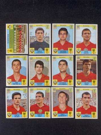 Panini - World Cup Mexico 70 - Bulgaria - 12x stickers - 1970
