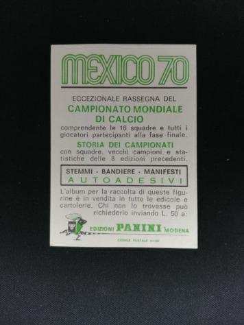 Panini - World Cup Mexico 70 - Estadio Azteca - Removed Card