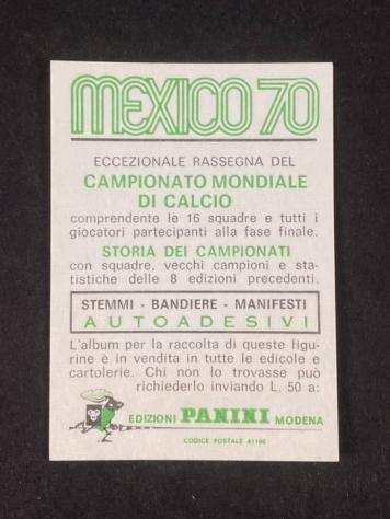 Panini - World Cup Mexico 70 - History - Eusebio 1966 - 1970