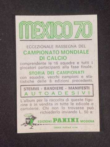 Panini - World Cup Mexico 70 - Italia - Giacinto Facchetti - 1970