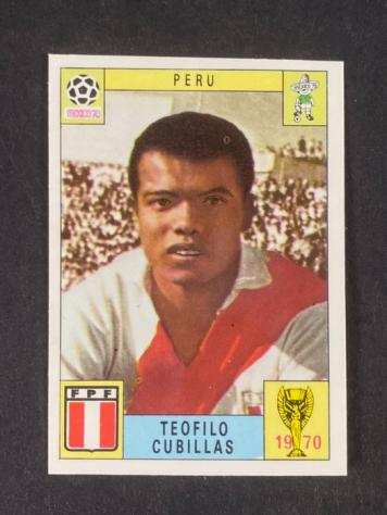 Panini - World Cup Mexico 70 - Peru - Teofilo Cubillas - 1970