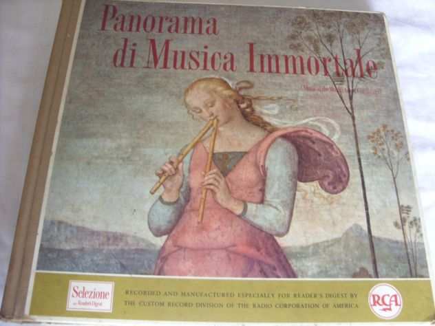 Panorama di Musica Immortale. Raccolta di 12 vinili RCA curata da SELEZIONE