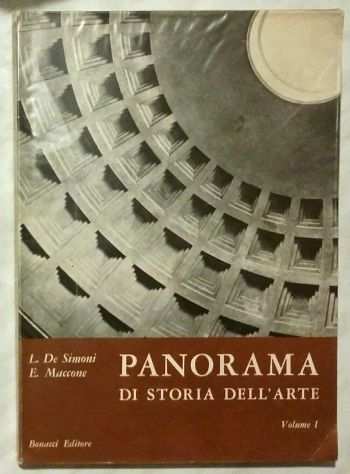 Panorama di storia dellrsquoarte vol.1 di De Simoni e Maccone Ed.Bonacci,1981