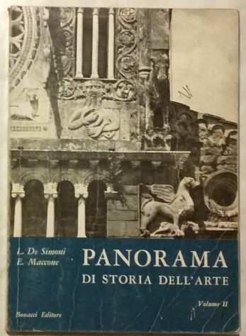 Panorama di storia dellrsquoarte vol.2 di L. De Simoni, E.Maccone EdBonacci, 1979
