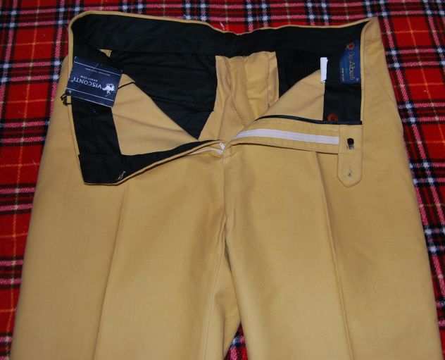 pantalone in fustagno tg 56 nuovo