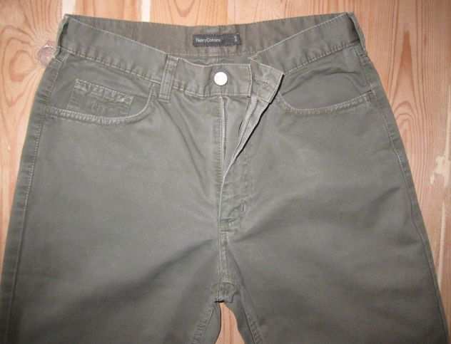 Pantaloni 5 tasche Henry Cottonrsquos, colore verde, taglia 32