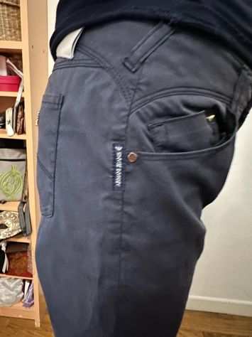 Pantaloni Daniel amp Mayer neri linea jeans taglia 44