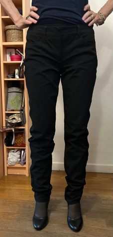 Pantaloni elasticizzati neri Marella 44