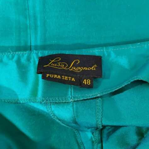 Pantaloni in pura seta di LUISA SPAGNOLI -tg. 48