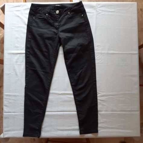 Pantaloni jans neri da donna, marca AnnaRita N, taglia 40