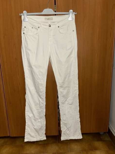 PANTALONI JEANS IN OTTIME CONDIZIONI,VINTAGE,BIANCHI,ELASTICIZZATI,rdquoPHARD JEANSrdquo